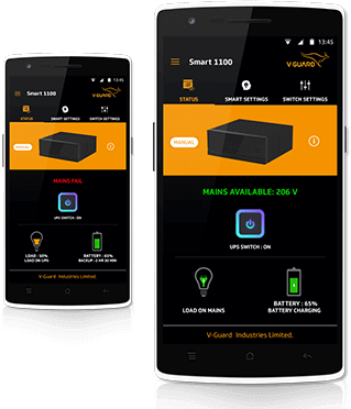 V-Guard Smart Inverter Mobile App