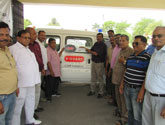 Provided Ambulances to L.D Bhatti goverment hospital Kashipur  as part of 40th Anniversary - 40 Ambulances across India