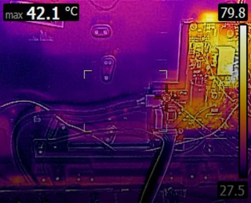 Heat Map @ 220V (with stabilizer) 